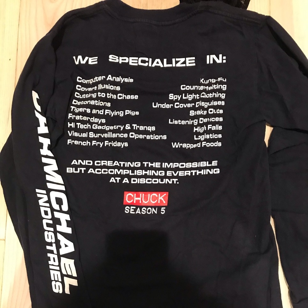 CHUCK long sleeve shirt